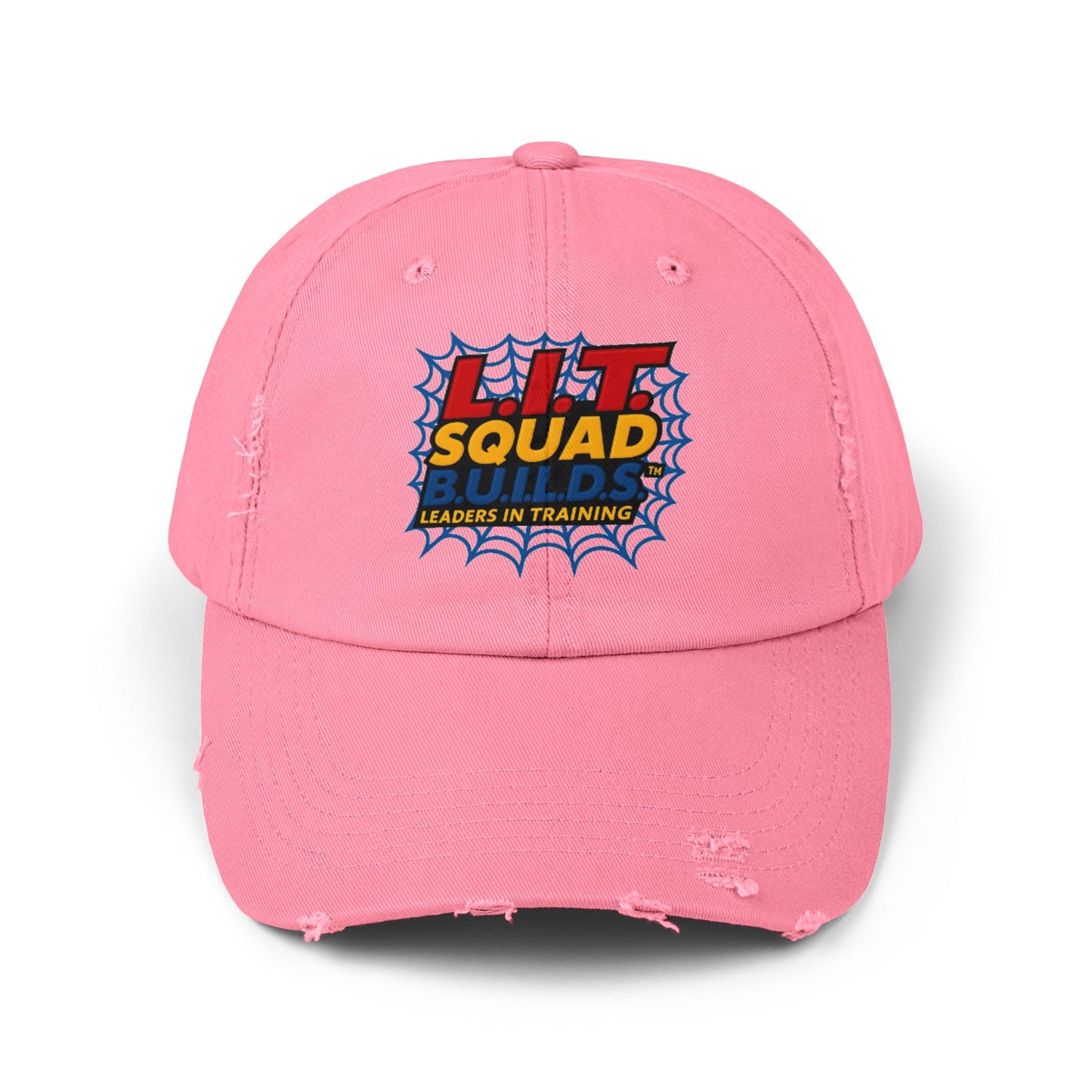 L.I.T. SQUAD B.U.I.L.D.S. Leaders In Training™ Distressed Cap
