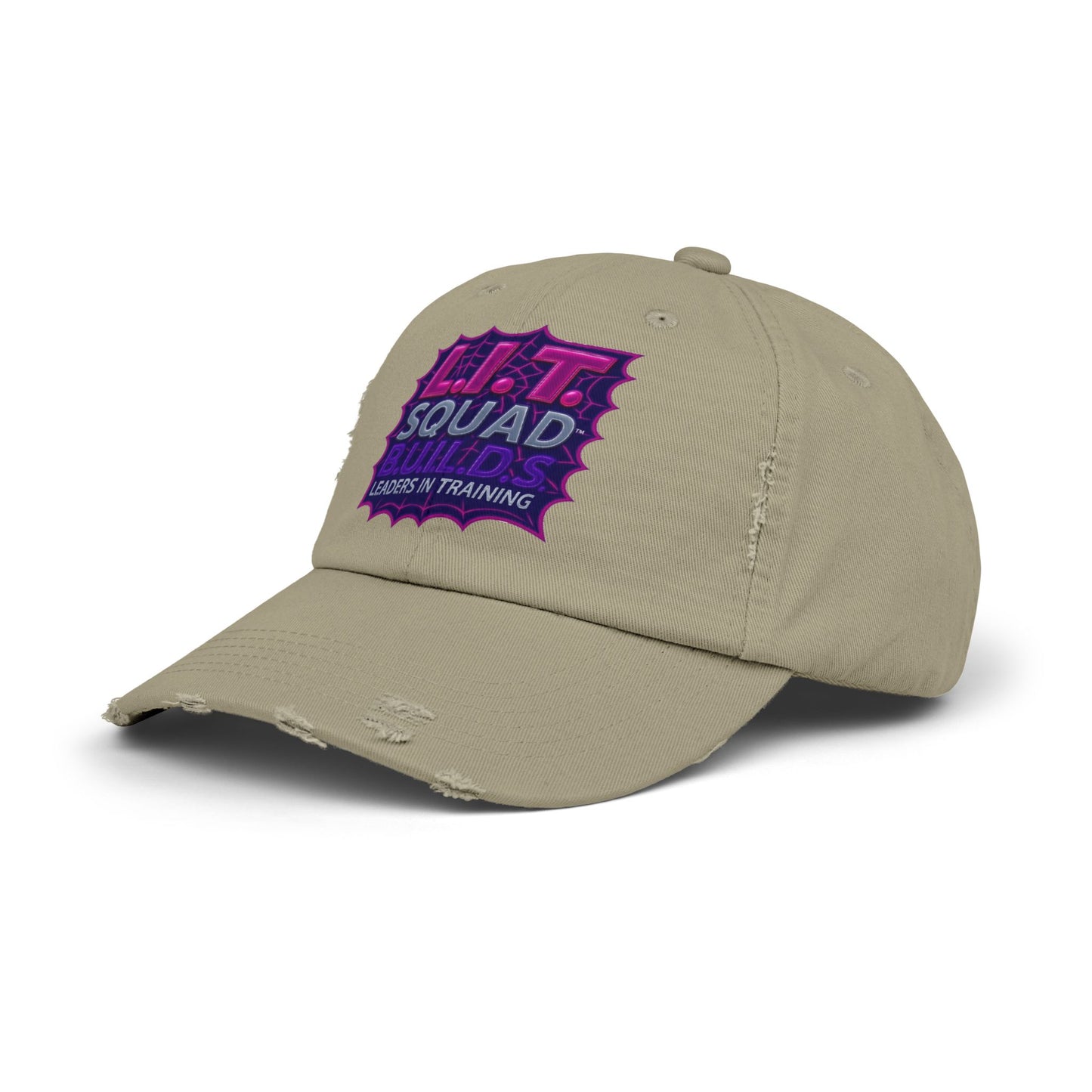L.I.T. SQUAD B.U.I.L.D.S. Leaders In Training™ Distressed Cap