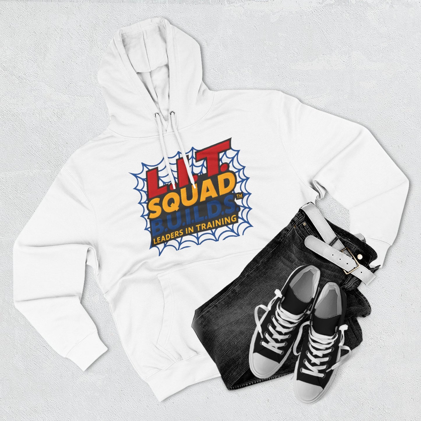 L.I.T.  SQUAD B.U.I.L.D.S. Leaders In Training™  Adult Hoodie