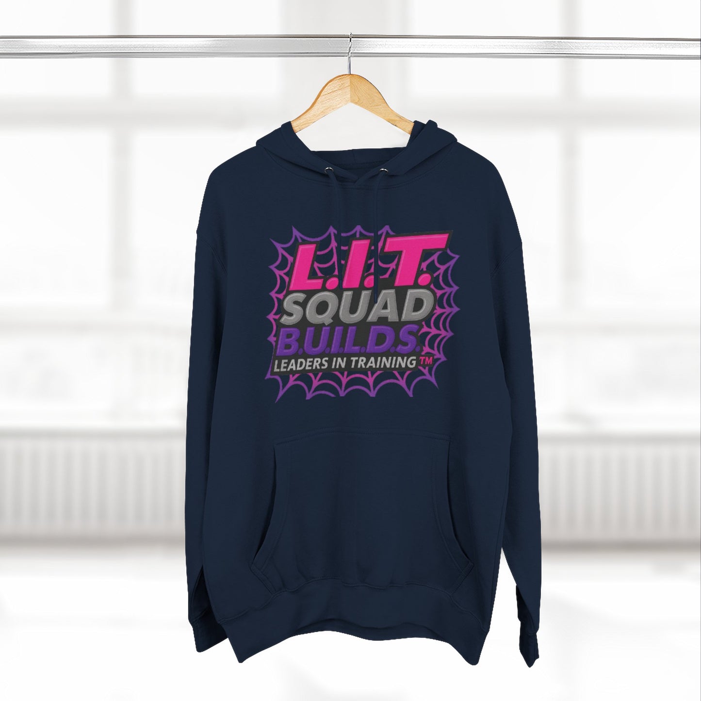L.I.T. SQUAD B.U.I.L.D.S.™ “Leaders In Training™ Adult Hoodie