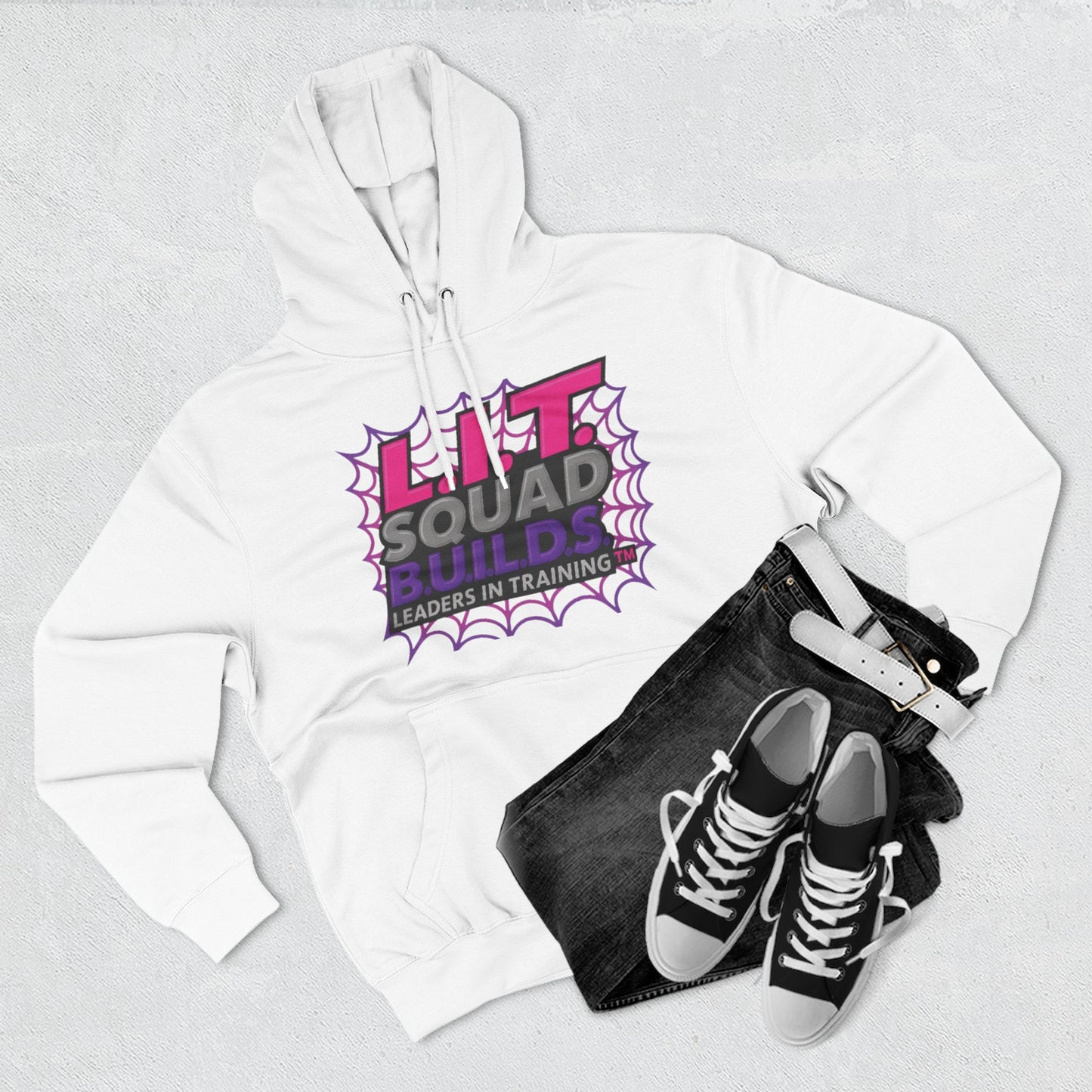 L.I.T. SQUAD B.U.I.L.D.S.™ “Leaders In Training™ Adult Hoodie
