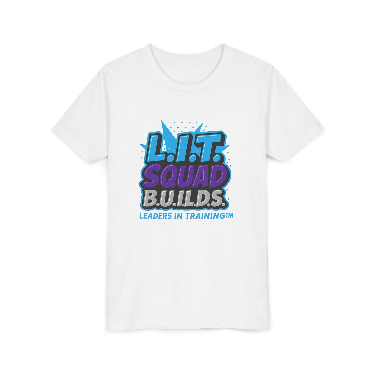 L.I.T. SQUAD B.U.I.L.D.S. Leaders In Training™ Youth T-Shirt