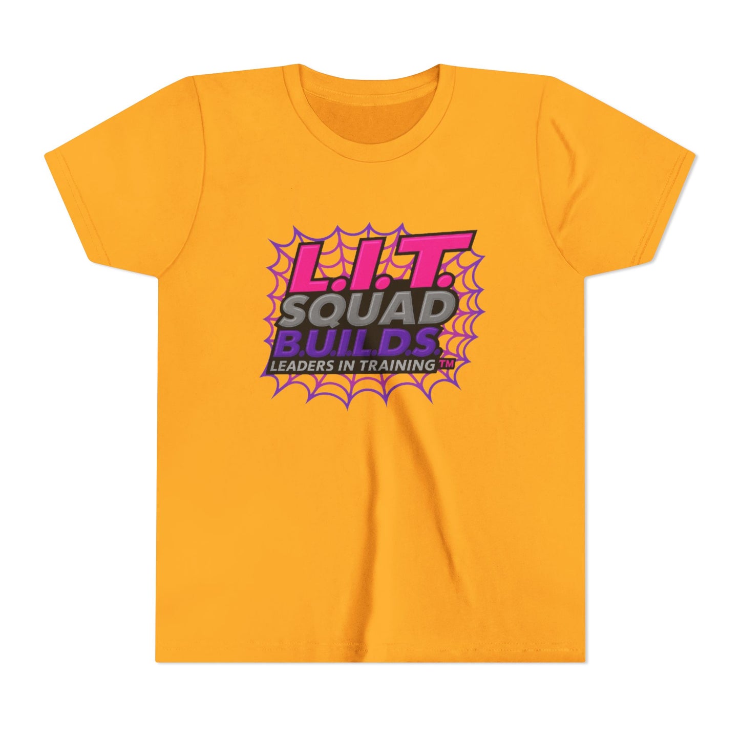 L.I.T. SQUAD B.U.I.L.D.S. Leaders In Training™ Youth T-Shirt
