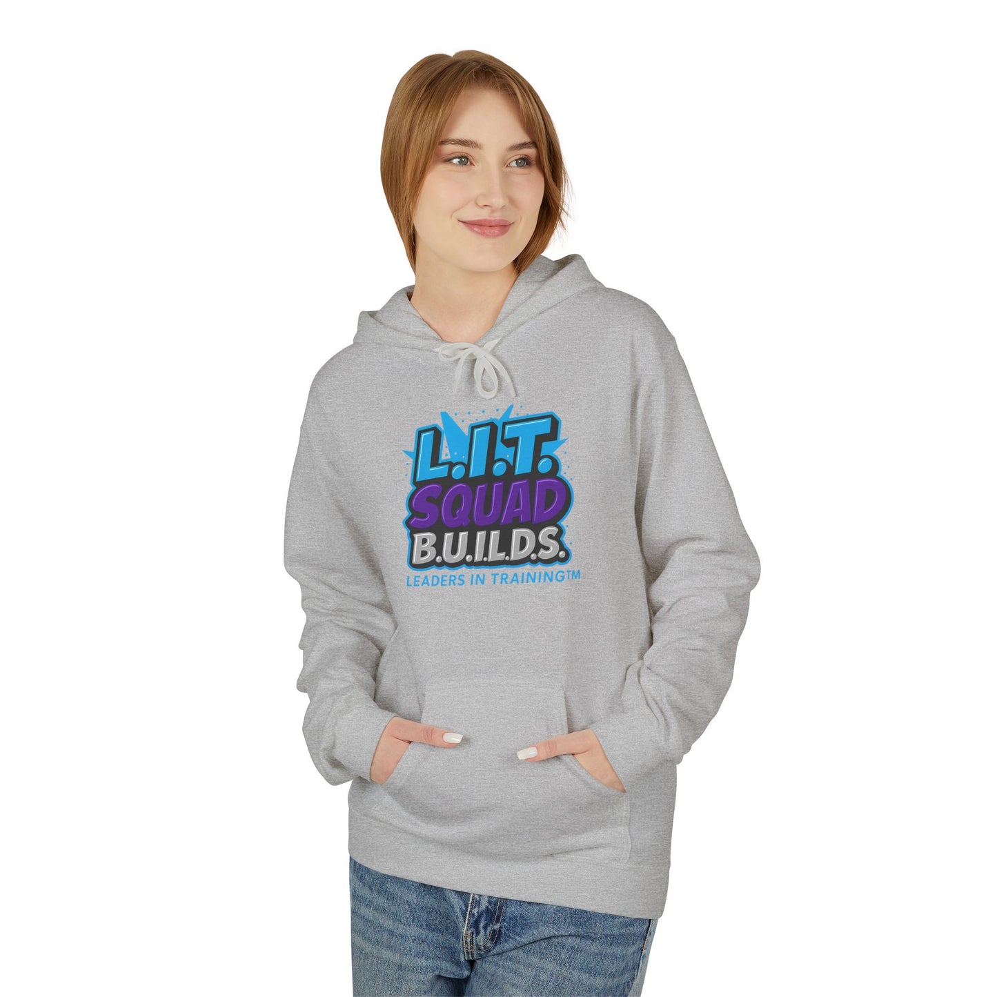 L.I.T. SQUAD B.U.I.L.D.S. Leaders In Training™ Adult Hoodie